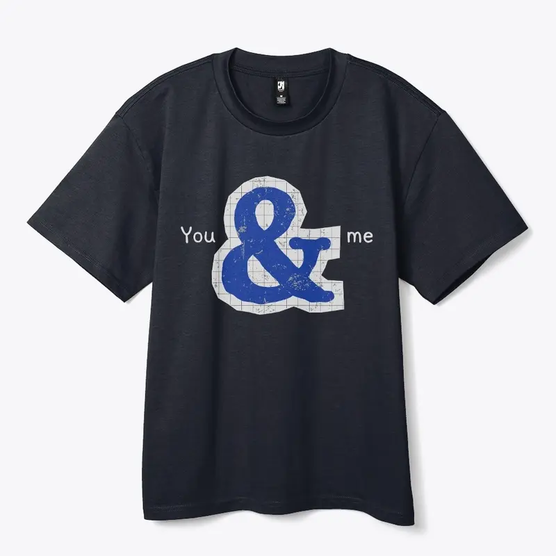 You & me heavy tee